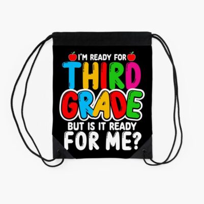 Third Grade Back To School Gift Students Boys Girls Drawstring Bag DSB1071 2 Third Grade Back To School Gift Students Boys Girls Drawstring Bag DSB1071 2