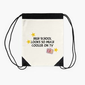 This Is My First Day Of School To School Looking Cool Back To School School Funny Quote Drawstring Bag DSB1403 2