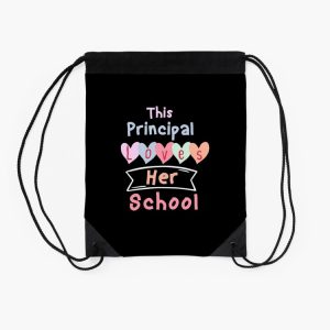 This Principal Loves Her School Drawstring Bag DSB1407 2