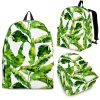 Tropical Banana Leaves Pattern Print Back To School Backpack BP062