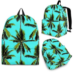 Tropical Palm Tree Pattern Print Back To School Backpack BP115