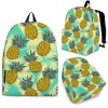 Tropical Vintage Pineapple Pattern Print Back To School Backpack BP042