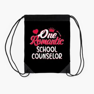 Valentines Day Funny School Counselor Gift For Men Women Drawstring Bag DSB1494 2