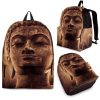Vintage Buddha Statue Print Back To School Backpack BP405