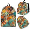 Vintage Mandala Bohemian Pattern Print Back To School Backpack BP018