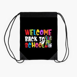 Welcome Back To School Drawstring Bag DSB270 2