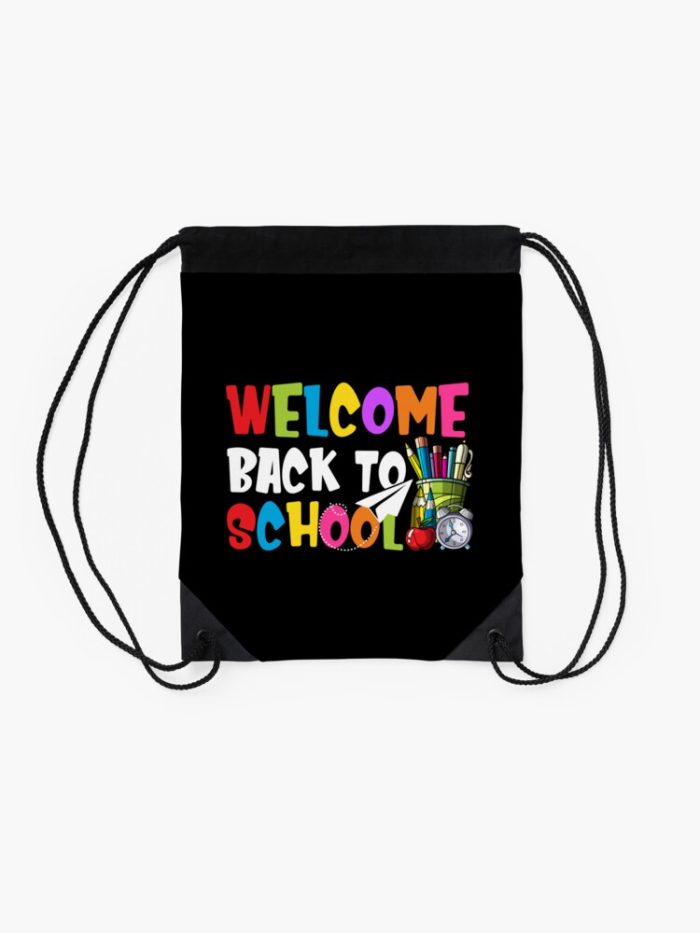 Welcome Back To School Drawstring Bag DSB270 2