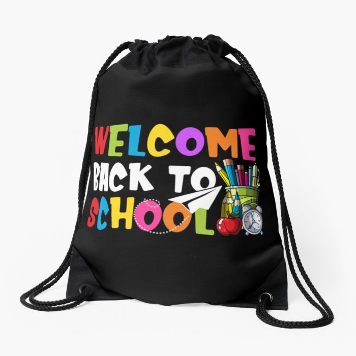 Welcome Back To School Drawstring Bag DSB270