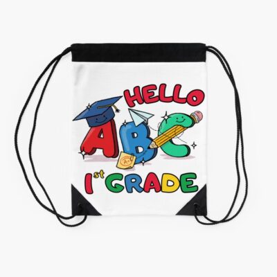 Welcome Back To School Hello 1St Grade Drawstring Bag DSB554 2