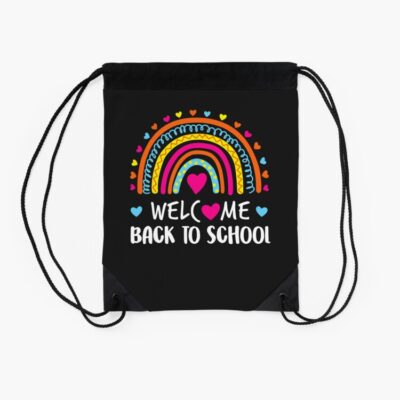 Welcome Back To School Teacher First Day Of School Drawstring Bag DSB713 2 Welcome Back To School Teacher First Day Of School Drawstring Bag DSB713 2