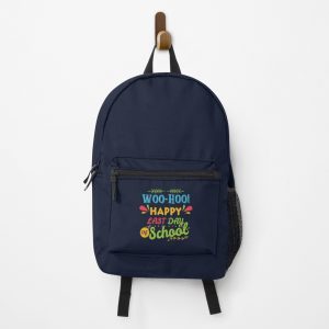 Woo Hoo Happy Last Day Of Schoolfun Teacher Student Backpack PBP645