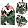 Zig Zag Tropical Pattern Print Back To School Backpack BP155