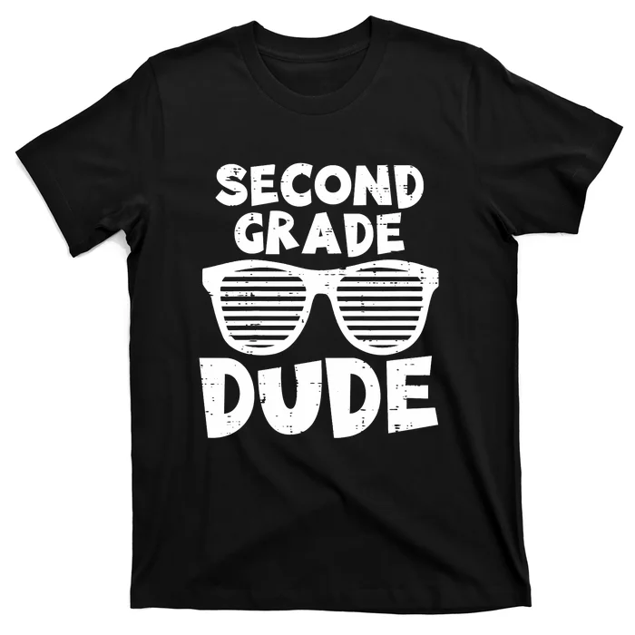 2nd-Second-Grade-Dude-Back-To-School-Funny-Teacher-T-Shirt 2nd Second Grade Dude Back To School Funny Teacher T-Shirt