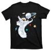 Astronaut Ice Skating T-Shirt