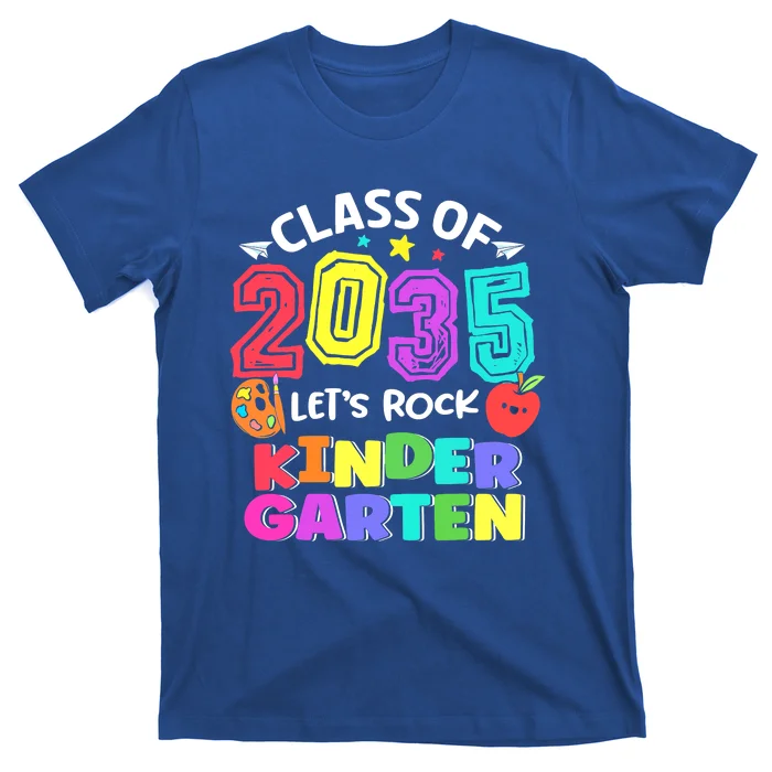 Back To School Class Of 2035 Kindergarten Teacher T-Shirt