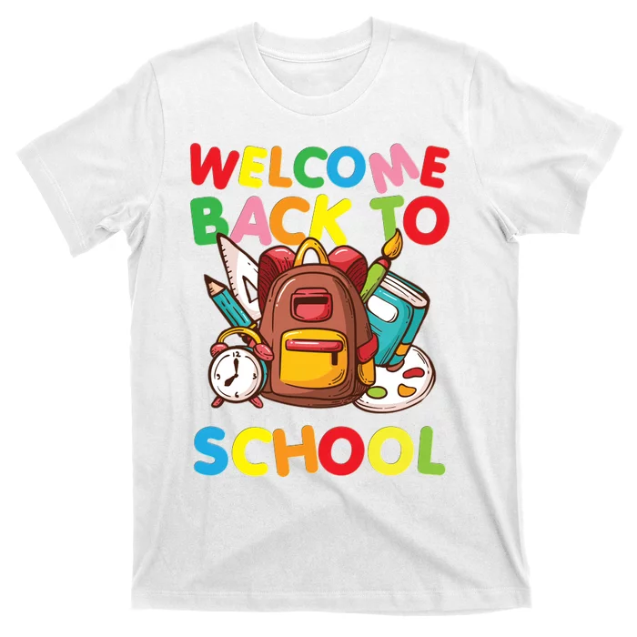 Back-To-School-TShirtFirst-Day-Of-School-Teacher-Welcome-Back-To-School-T-Shirt Back To School TShirtFirst Day Of School Teacher Welcome Back To School T-Shirt