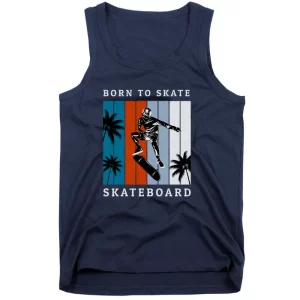 Born To Skate Silhouette Tank Top