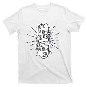 Born To Skate Skateboard Vintage T-Shirt