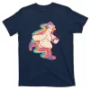 Chicken Roller Skating T-Shirt
