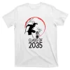 Class Of 2035 Kindergarten First Day Back To School Ninja T-Shirt