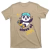 Class Of 2035 Kindergarten First Day Back To School Panda T-Shirt