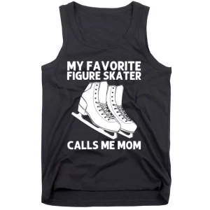 Cool Figure Skating For Mom Mama Spin Jump Ice Skate Skater Gift Tank Top