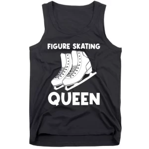 Cool Figure Skating For Women Mom Spin Jump Ice Skate Skater Great Gift Tank Top