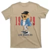 Cute Teddy Bear Skater Los Angeles 1979 T-Shirt
