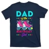 Dad Of The Birthday Girl Roller Skates Bday Skating Theme T-Shirt