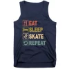 EAT SLEEP SKATE REPEAT Tank Top