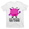 Eye Survived 100 Days Funny Back To School T-Shirt