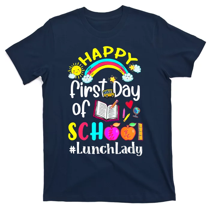 First Day Of School Team Lunch Lady Squad Back To School T-Shirt