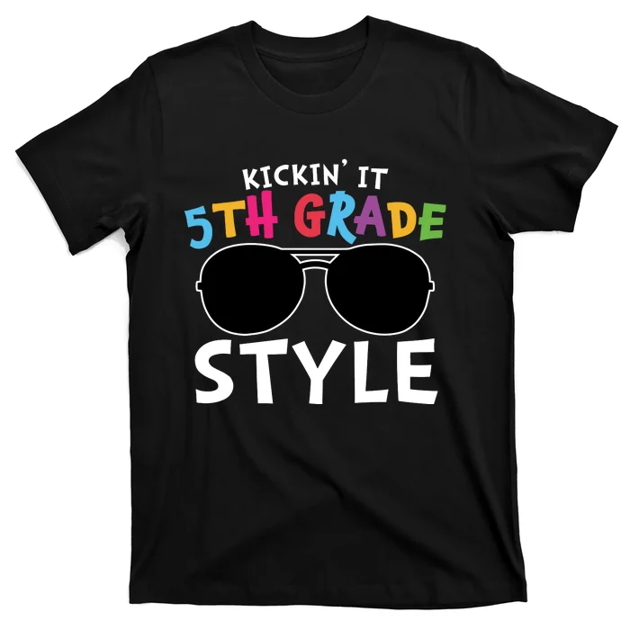 Funny Back To School 5th Grade Style Gift T-Shirt