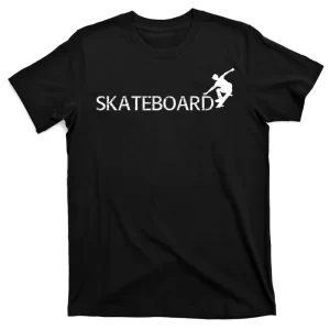 Funny Skateboard Logo Sport T-Shirt