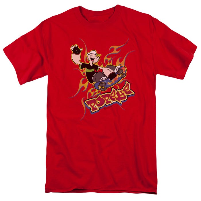 Get-Air-Skate-Boarding-Popeye-T-Shirt Get Air Skate Boarding Popeye T-Shirt