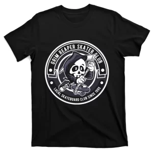 Grim Reaper Skater Club T-Shirt