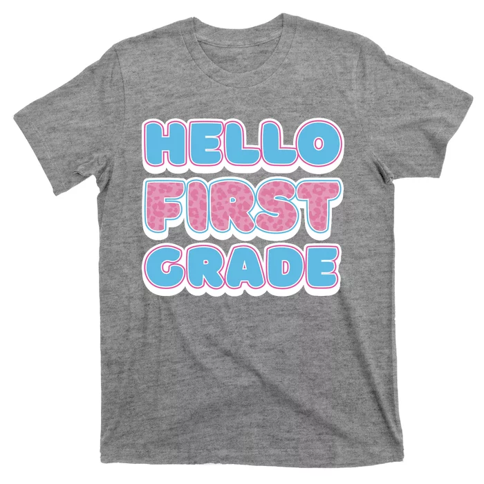 Hello First Grade Back To School T-Shirt