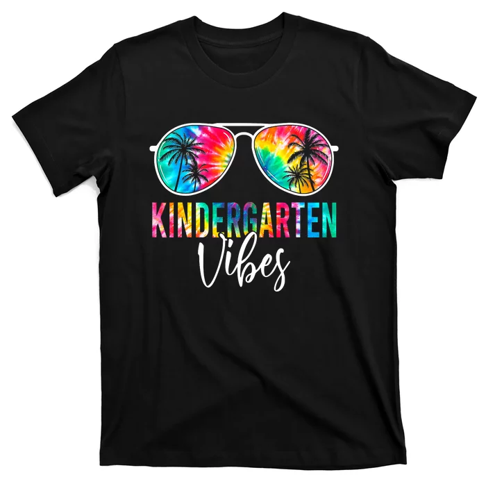 Hello Kindergarten Squad Tie Dye Back To School T-Shirt