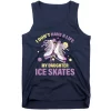 Ice Skate Mom Gift Tank Top