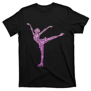 Ice Skating Figure Skater Girls Wo T-Shirt