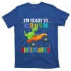 Kids I'm Ready To Crush Kindergarten Dinosaur Back To School T-Shirt