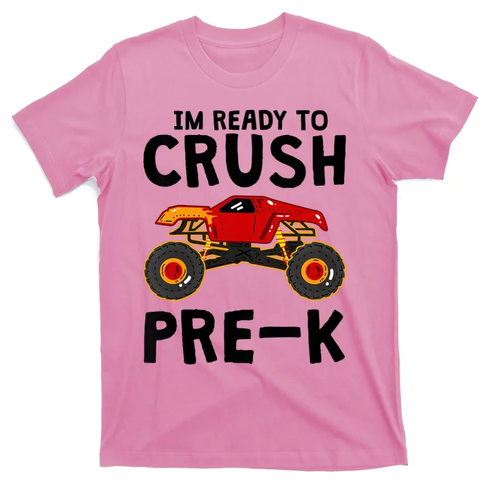Kids-Im-Ready-To-Crush-Pre-K-Back-To-School-T-Shirt Kids I'm Ready To Crush Pre K Back To School T-Shirt
