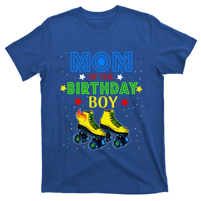 Mom Birthday Rolling Skate Birthday Family Party Meaningful Gift T-Shirt