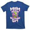 Mom Of The Birthday Girl Funny Retro Roller Skate Gift Women Gift T-Shirt