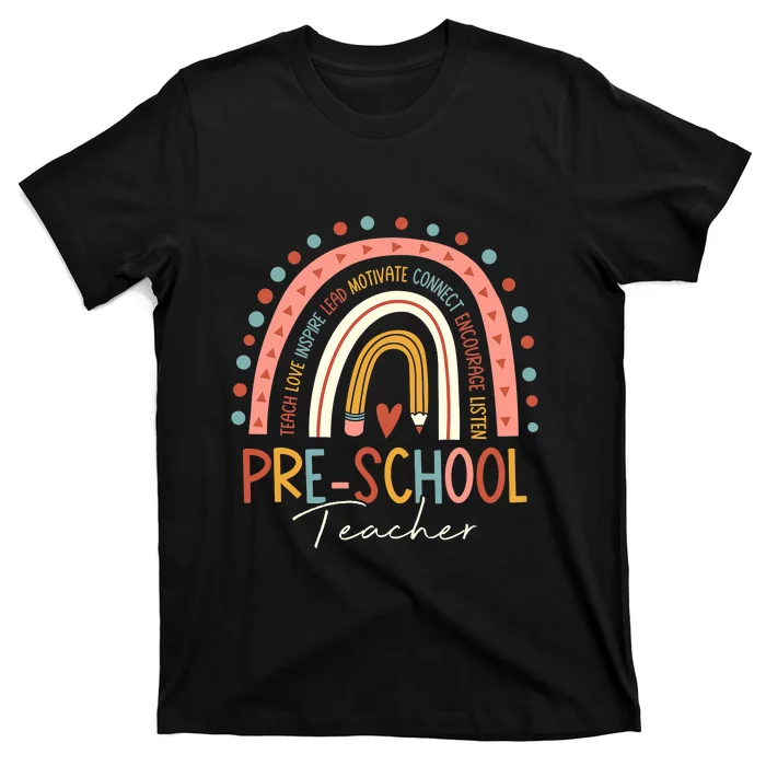 Pre School Teacher Back To School Funny Teacher T-Shirt
