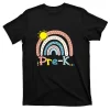 PreK Rainbow Teacher Student Funny Back To School 2022 T-Shirt