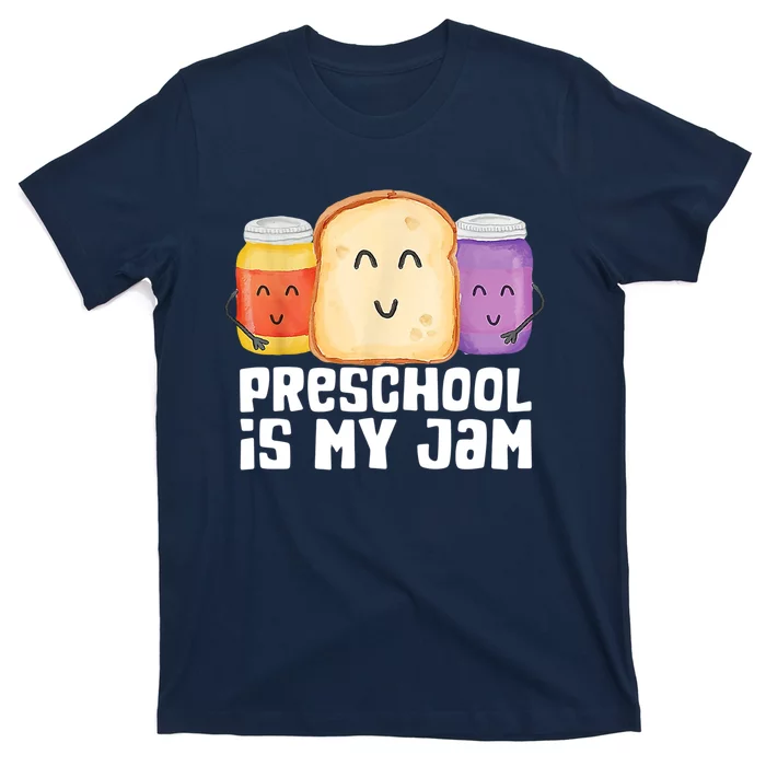 Preschool Is My Jam Back To School Funny T-Shirt