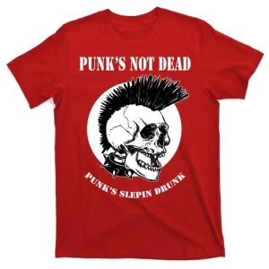 Punk Skull With Mohawk T-Shirt