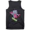 Robot Skateboarding Skater Fingerboarding Skate Tank Top