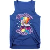 Roller Skating 11 Year Old 11th Birthday Girl Skate 80s Gift Funny Gift Tank Top
